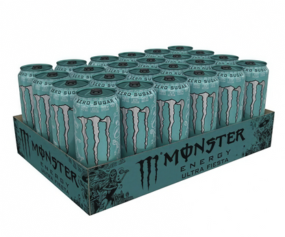16oz Sugar-Free Energy (15 Cans) - Caffeine, Zero Cal