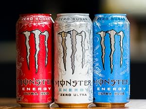 16oz Sugar-Free Energy (15 Cans) - Caffeine, Zero Cal