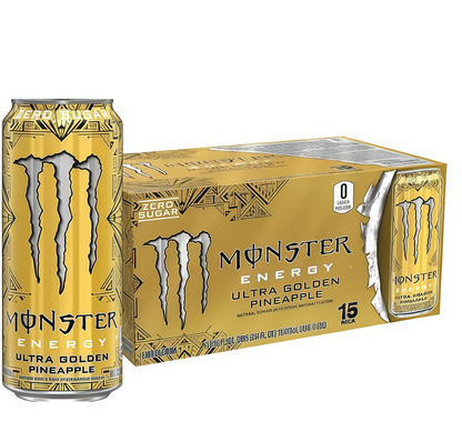 16oz Sugar-Free Energy (15 Cans) - Caffeine, Zero Cal
